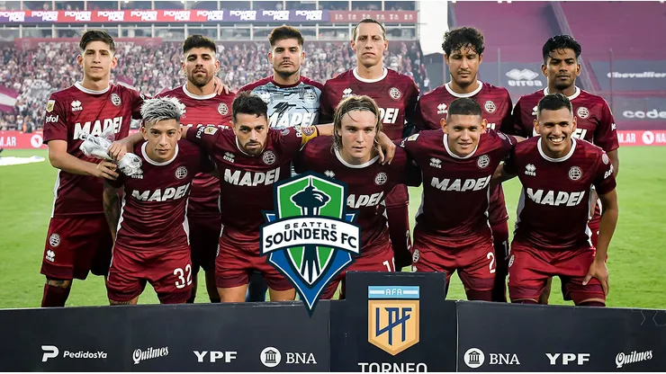 La figura de Lanús que continuaría su carrera en Seattle Sounders.