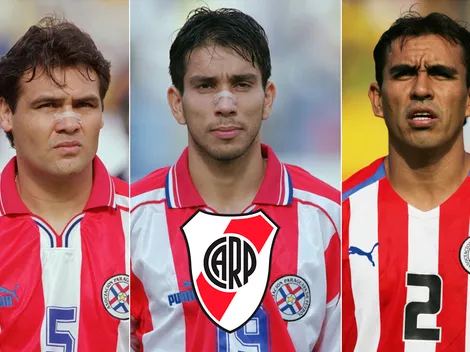 Los 3 paraguayos que dejaron su huella en River