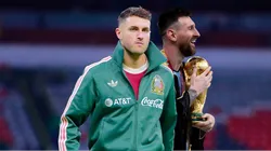 El delantero dijo admirar a Messi, pero no tanto para negar a México.