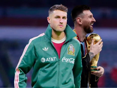 Santi Giménez dijo que ni pensó en Messi cuando eligió representar a México