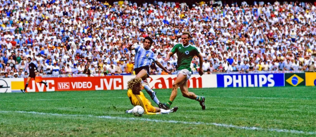 Jorge Burruchaga anotó un gol clave en la final del Mundial 86. (Foto: IMAGO).