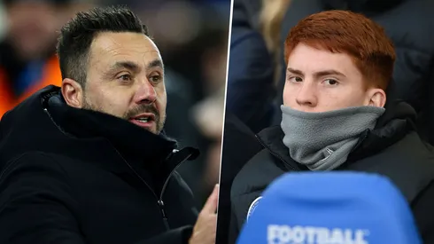 De Zerbi no citó a Barco tras debutar en la Premier League.