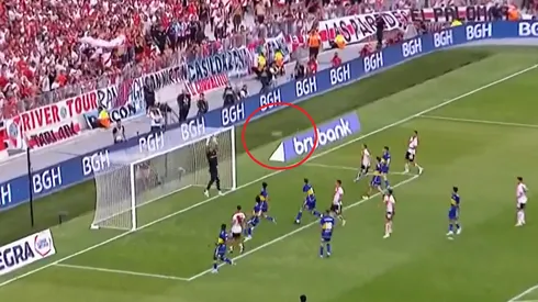 La jugada fantasma del Superclásico.