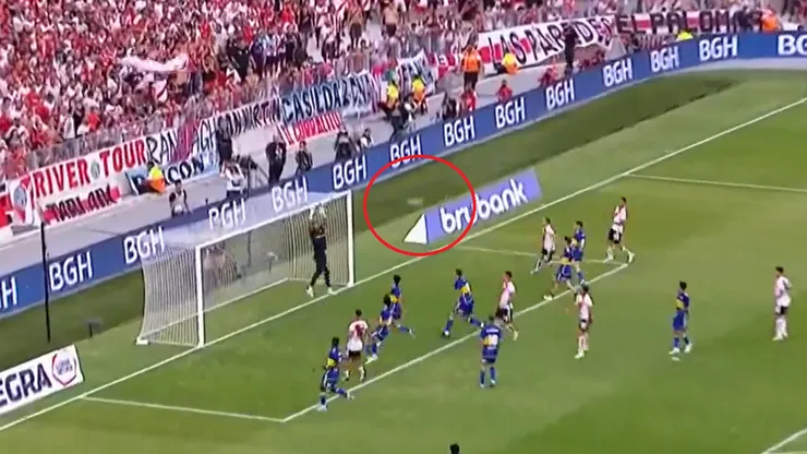 La jugada fantasma del Superclásico.