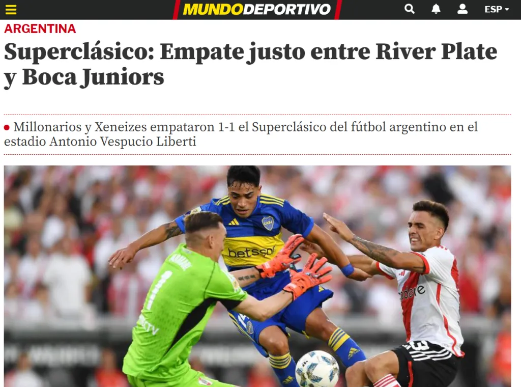 Mundo Deportivo – España.