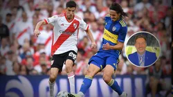 River y Boca, a mano en Núñez.