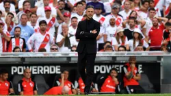 El entrenador de River habló en conferencia de prensa.