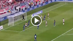 La jugada viral en el Superclásico.