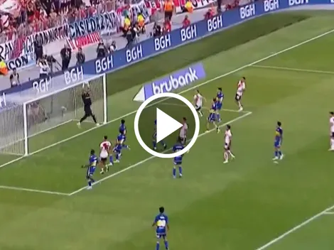 La inexplicable jugada que desconcertó a los hinchas en River vs. Boca