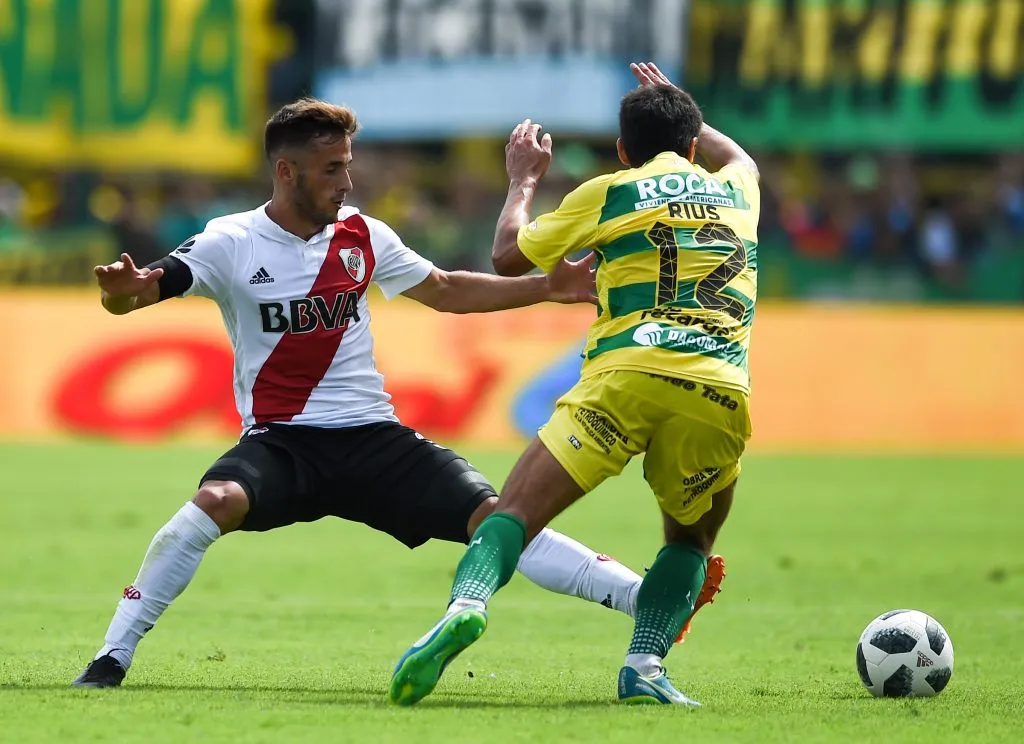 Saracchi jugó en River entre 2017 y 2018. (Foto: Getty).