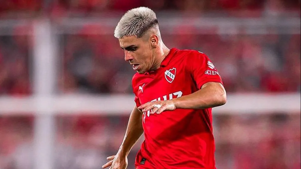 Alex Luna se marchó de Independiente.