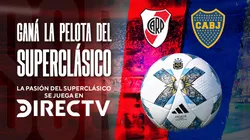 ¡La pelota del Superclásico puede ser tuya!
