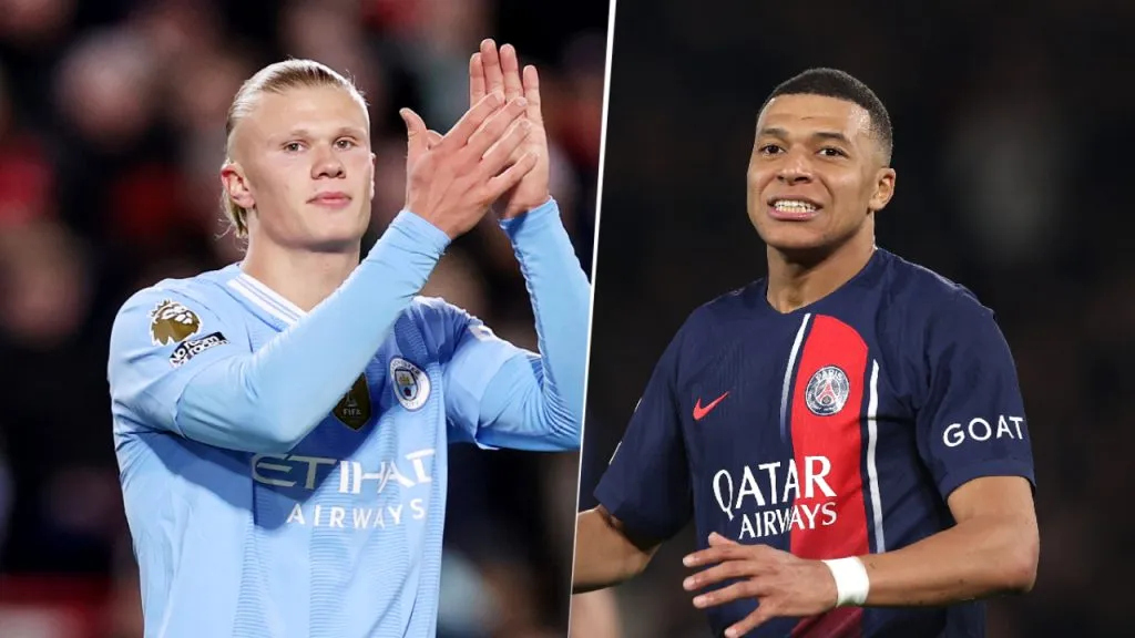 La llegada de Mbappé a Real Madrid favorece a Manchester City en la renovación de Haaland (Getty Images).
