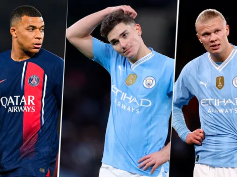 El plan Kylian Mbappé-Erling Haaland que tiene en vilo el futuro de Julián Álvarez en Manchester City