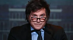 Javier Milei quiere que las SAD lleguen al fútbol argentino. (IMAGO / ZUMA Wire)