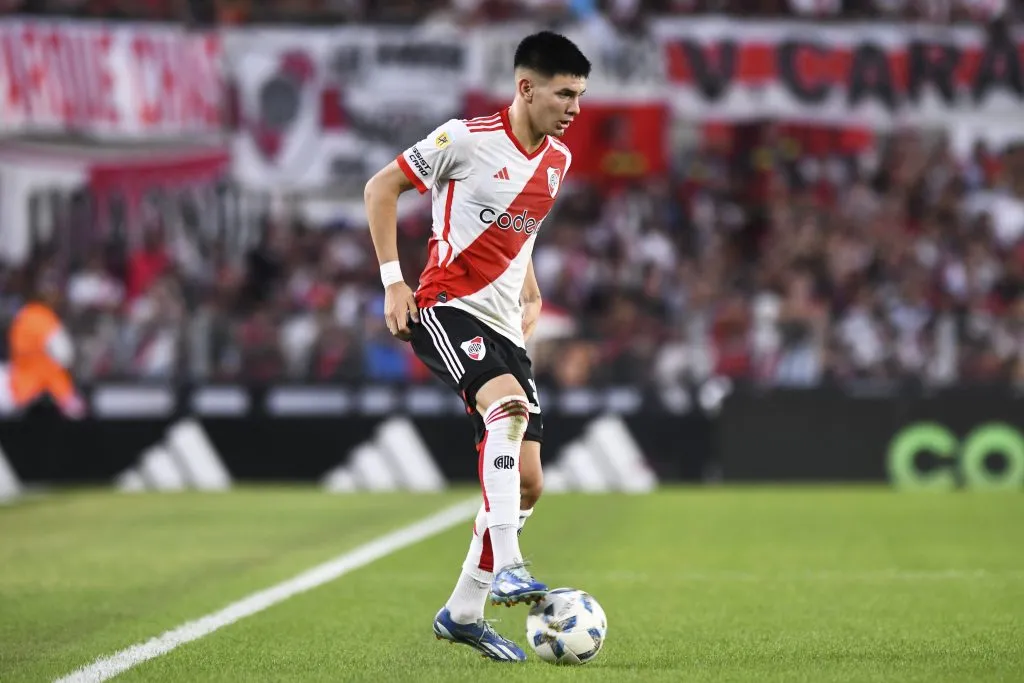 Franco Mastantuono, la perla de River. (Getty Images)