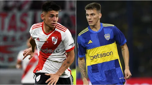 Claudio Echeverri y Kevin Zenón.