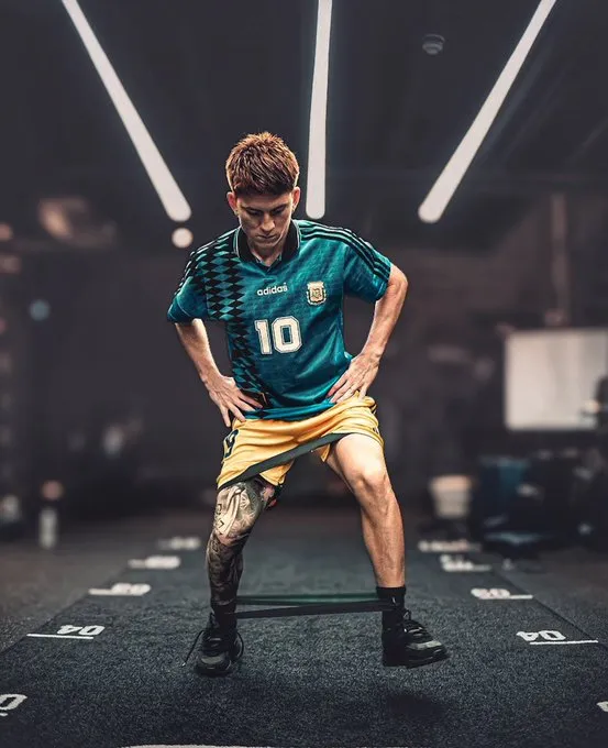 Barco entrenando en Inglaterra. (Foto: @Colo.Barco)