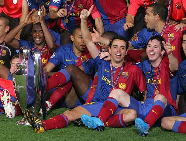 Xavi tenía razón, los títulos llegaron y todo cobró sentido. (Photo by Ben Radford/Corbis via Getty Images)