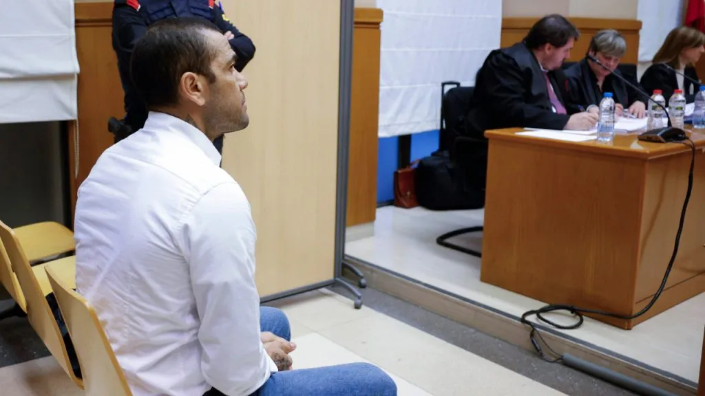 Dani Alves, enfrentando el Juicio en su contra (IMAGO / CordonPress).