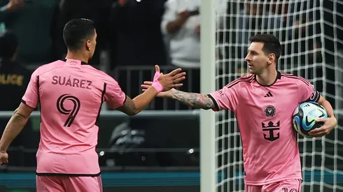 Messi y Suárez, figuras de Inter Miami.