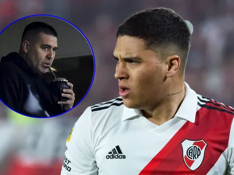 Quintero cruzó a Riquelme por sus comentarios de la final de Madrid