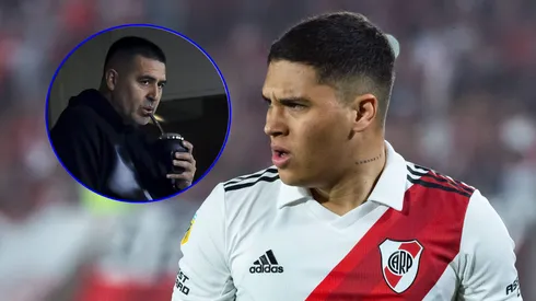 Quintero le respondió a Riquelme por un comentario del 2018.