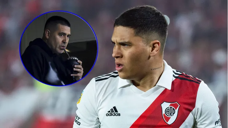 Quintero le respondió a Riquelme por un comentario del 2018.