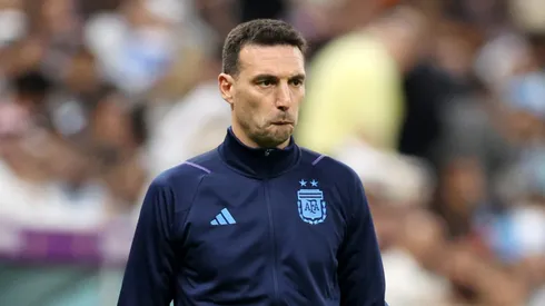 Lionel Scaloni, técnico de la Selección Argentina (Getty Images).
