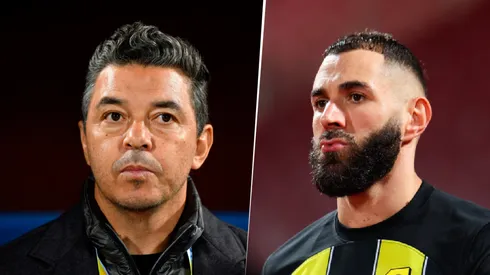 Gallardo y Benzema, crónica de pelea y reconciliación en Al Ittihad.