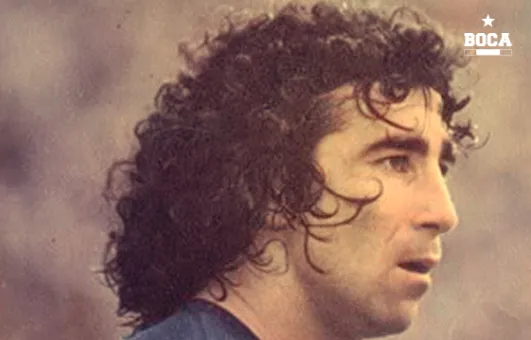 Jorge “Chino” Benítez, gloria de Boca. (Prensa Boca)