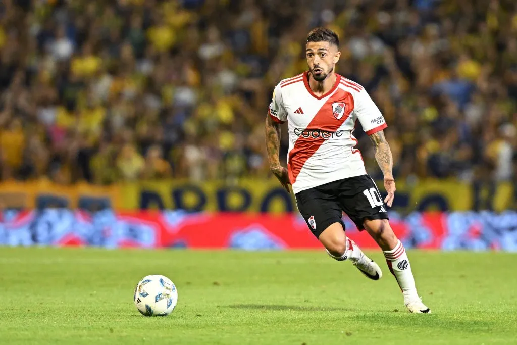 Manuel Lanzini jugando para River. (Getty Images)