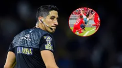 El árbitro del Superclásico tuvo una polémica en Avellaneda.