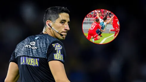 El árbitro del Superclásico tuvo una polémica en Avellaneda.