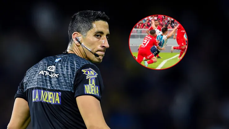 El árbitro del Superclásico tuvo una polémica en Avellaneda.