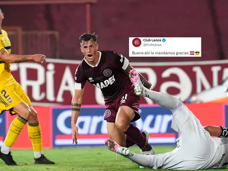 Lanús chicaneó a Boca tras ganarle y los hinchas destrozaron a Lema