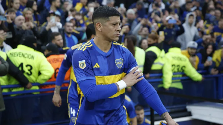 Rojo no jugaría el Superclásico. (Getty Images)