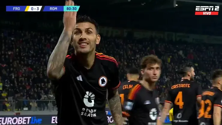 La celebración de Leandro Paredes.