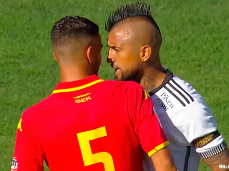 "Me está insultando": Arturo Vidal se cruzó con un ex-Boca y se dijeron de todo