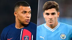 Kylian Mbappé irrumpe en el futuro de Julián Álvarez en Manchester City.
