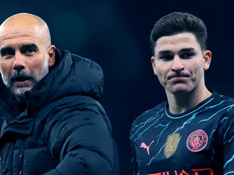 La decisión de Pep Guardiola con Julián Álvarez que despertó mucha bronca en las redes