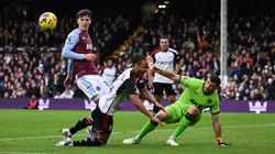 Dibu Martínez, como en la final ante Francia, evitó que Fulham le empate a Aston Villa