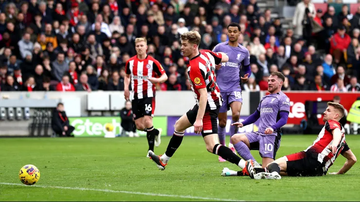 La asistencia top de Salah para que Alexis Mac Allister vuelva a convertir en Liverpool