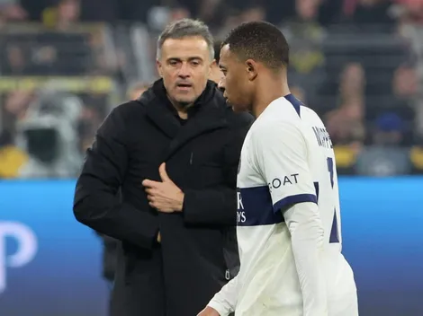 Luis Enrique fue cauto sobre la salida de Mbappé del PSG