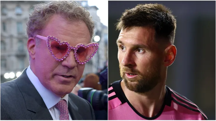 Will Ferrell y Leo Messi.