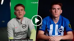 Valentín Barco, refuerzo estelar de Brighton.