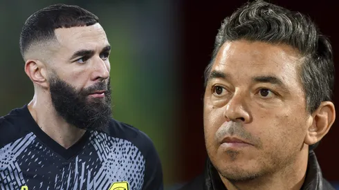 Benzema y Gallardo tuvieron sus diferencias a comienzos de año (Getty Images).