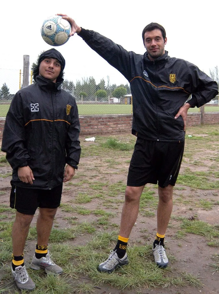 Delorte y Chanchi Estévez. (Foto: @flacodelorte).