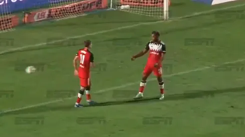 El gesto de Facundo Colidio con Miguel Borja que repudiaron los hinchas de River