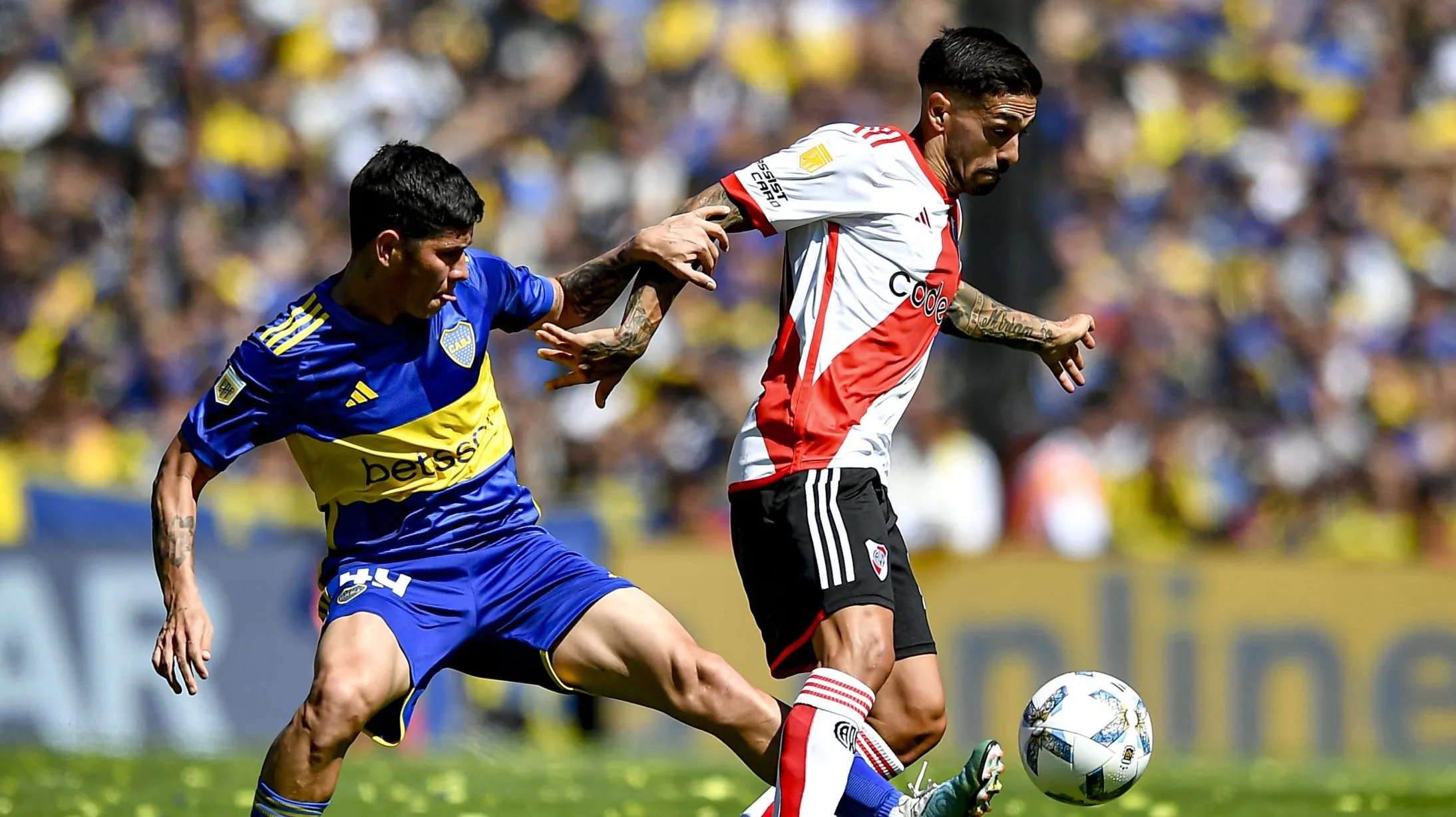 River se impuso en los dos superclásicos de 2023. El próximo 25 de febrero se jugará en el Monumental el próximo. (Foto: Getty).